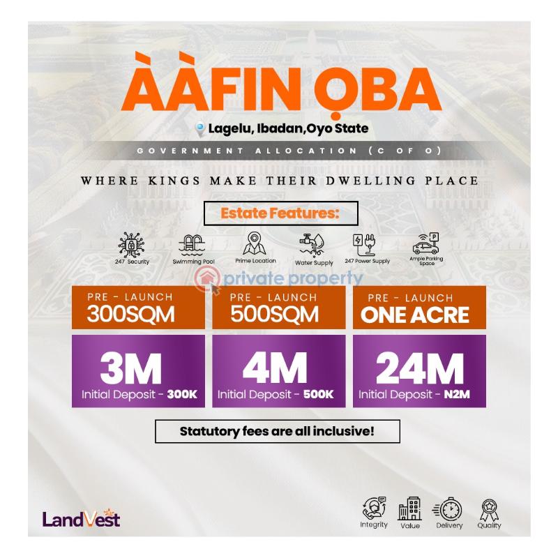 Residential Land For Sale Ibadan Airport Air Force Comprehensive School Dry Sea Port Proposed Àjòdà Golf Ido Ibadan Oyo - 1