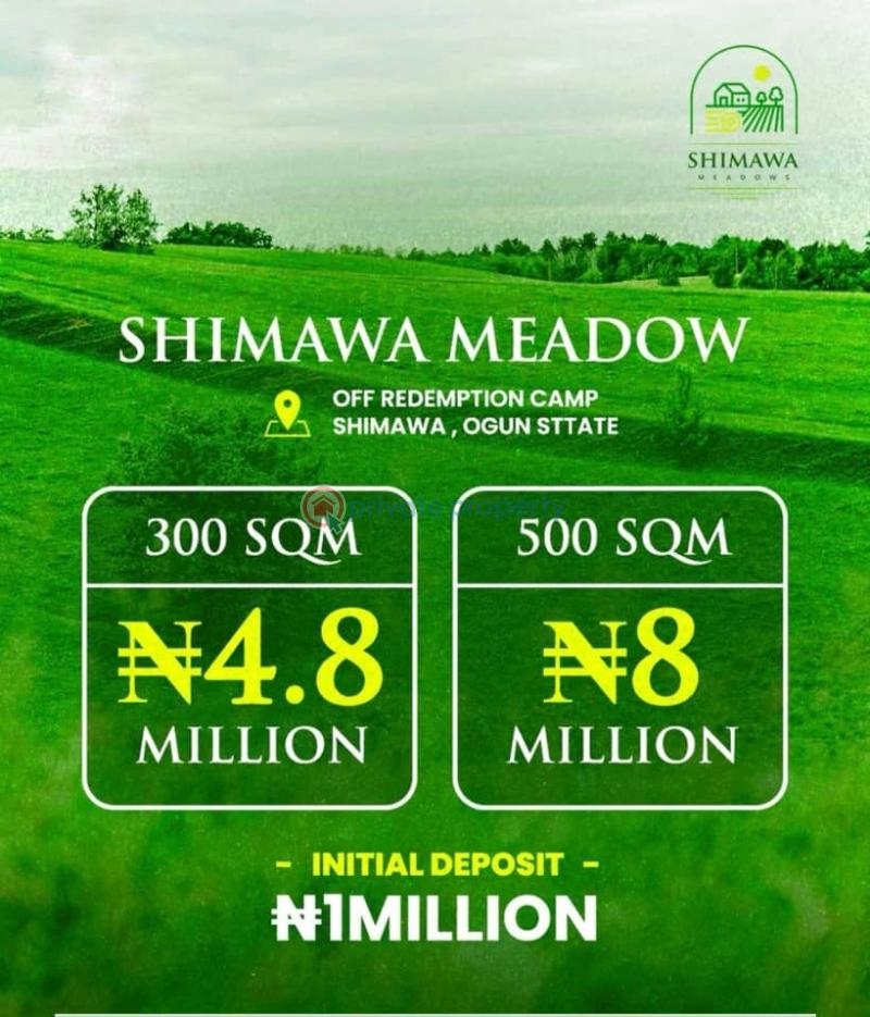 Residential Land For Sale Shimawa Meadows, Shimawa Town, Very Close To Redemption Camp Ogun area  - 6