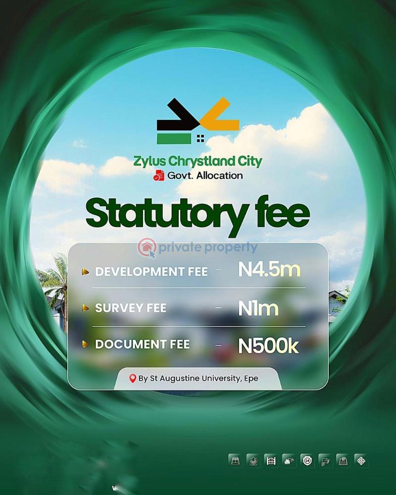 Residential Land For Sale Zylus Chrystland City, St Augustine University Epe Lagos - 1