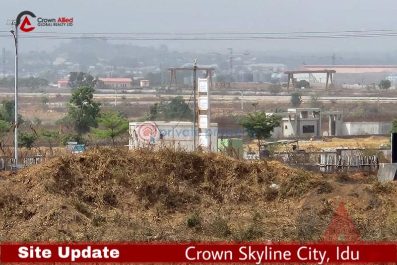 Residential Land For Sale Crown Skyline City Estate Idu Train Station. Idu Industrial Abuja Phase 3  - 8
