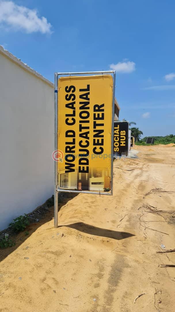 Mixed use Land For Sale De Royal Niche Estate 2mins Drive From Eleko Junction, Right On Lekki Epe Expressway Ibeju-Lekki Lagos - 0