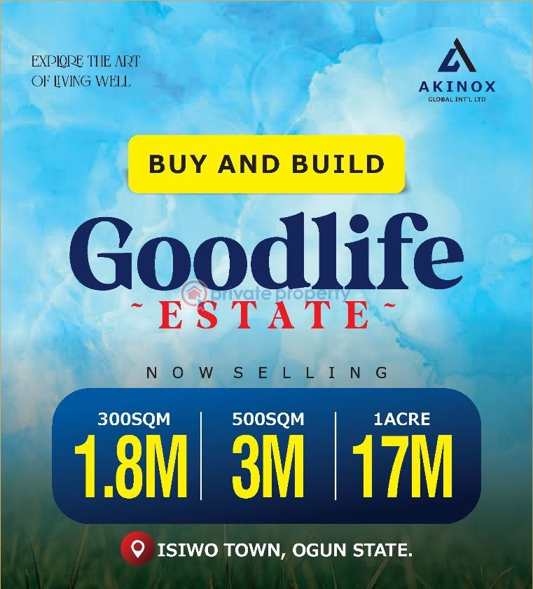 Residential Land For Sale Goodlife Estate With No Hidden Charges Close To Epe Tollgate Ijebu Ode Ogun - 1