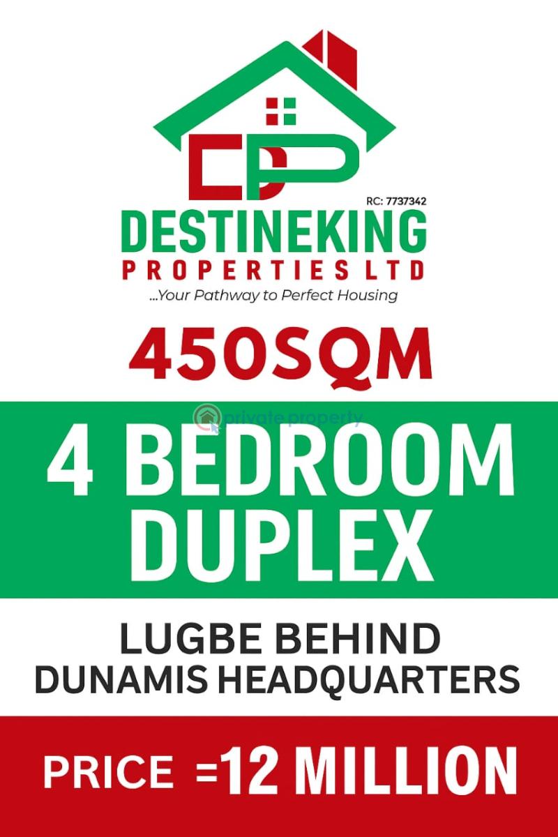 4 bedroom Land For Sale Behind Dunamis Church(hq) Lugbe Abuja Phase 4 