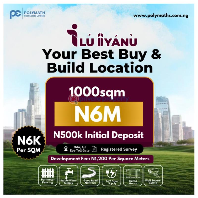 Mixed use Land For Sale Ilu Iyanu Epe Lagos