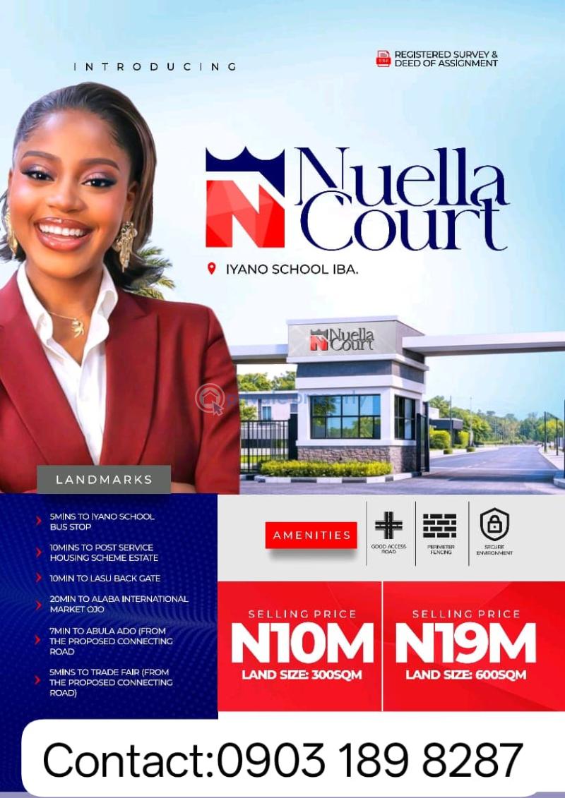 Mixed use Land For Sale Iyana School/iba/lasu/ojo Areas Iba Ojo Lagos