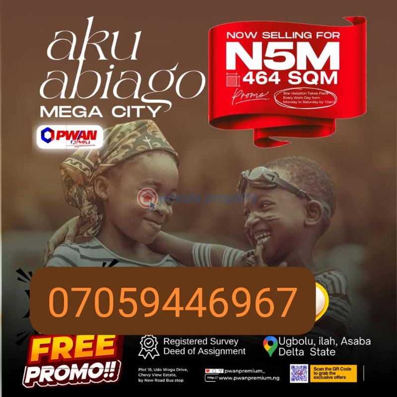 Mixed use Land For Sale Ugbolu Ilah Oshimili North Delta