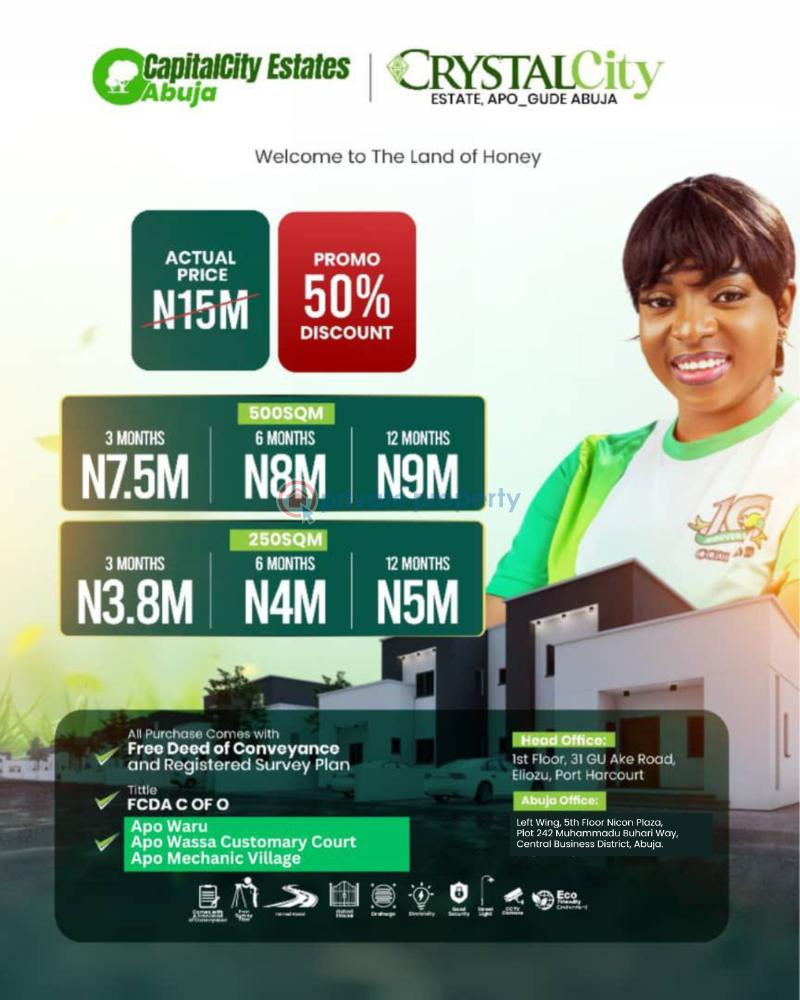 Mixed use Land For Sale Apo Gude Apo Abuja Phase 2  - 0
