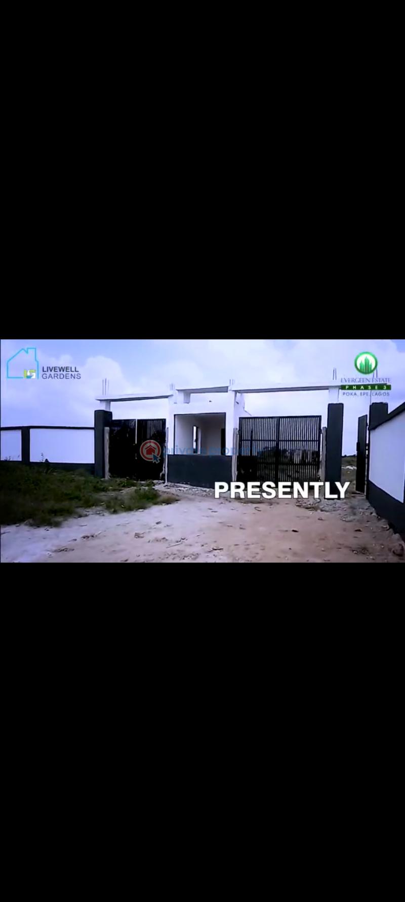 Commercial Property For Sale Evergreen Estate, Poka Directly Opposite Atlantic Hall School Epe Lagos - 0