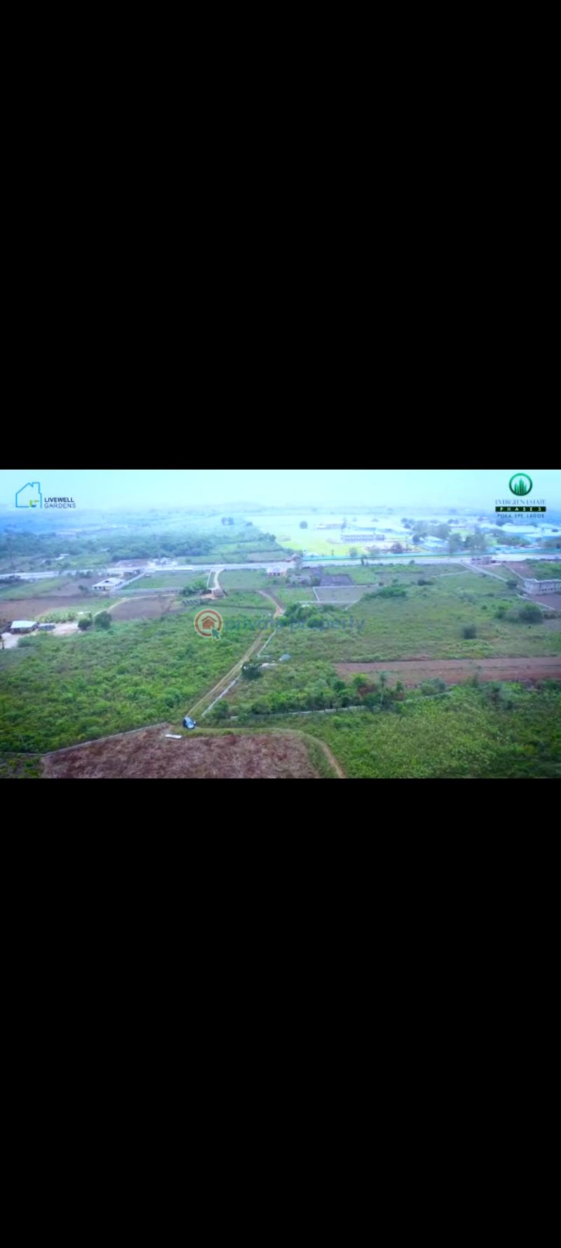 Commercial Property For Sale Evergreen Estate, Poka Directly Opposite Atlantic Hall School Epe Lagos - 2
