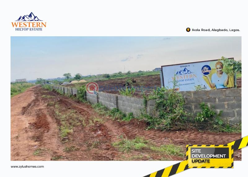 Land For Sale Estate Shares Proximity With, Ait Television Station, Command Day Secondary School, Ayobo Town, And Living Faith Church (winners Chapel), Ikeja And 25mins To International Airport. Abule Egba Agege Lagos - 1