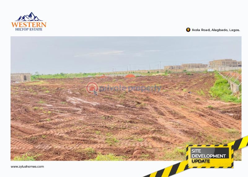 Land For Sale Estate Shares Proximity With, Ait Television Station, Command Day Secondary School, Ayobo Town, And Living Faith Church (winners Chapel), Ikeja And 25mins To International Airport. Abule Egba Agege Lagos - 2