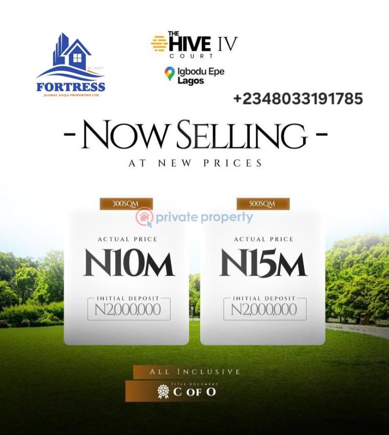 Mixed use Land For Sale Igbodu Epe Epe Lagos