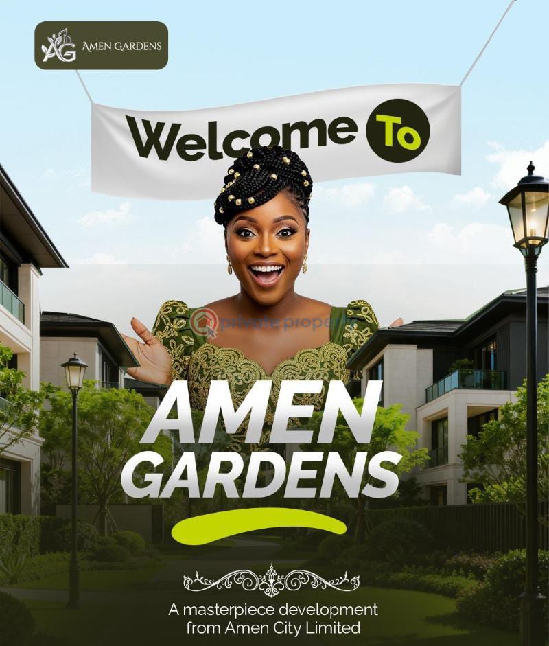 Residential Land For Sale Amen Gardens Off Coastal Road Eleko Ibeju-Lekki Lagos - 1