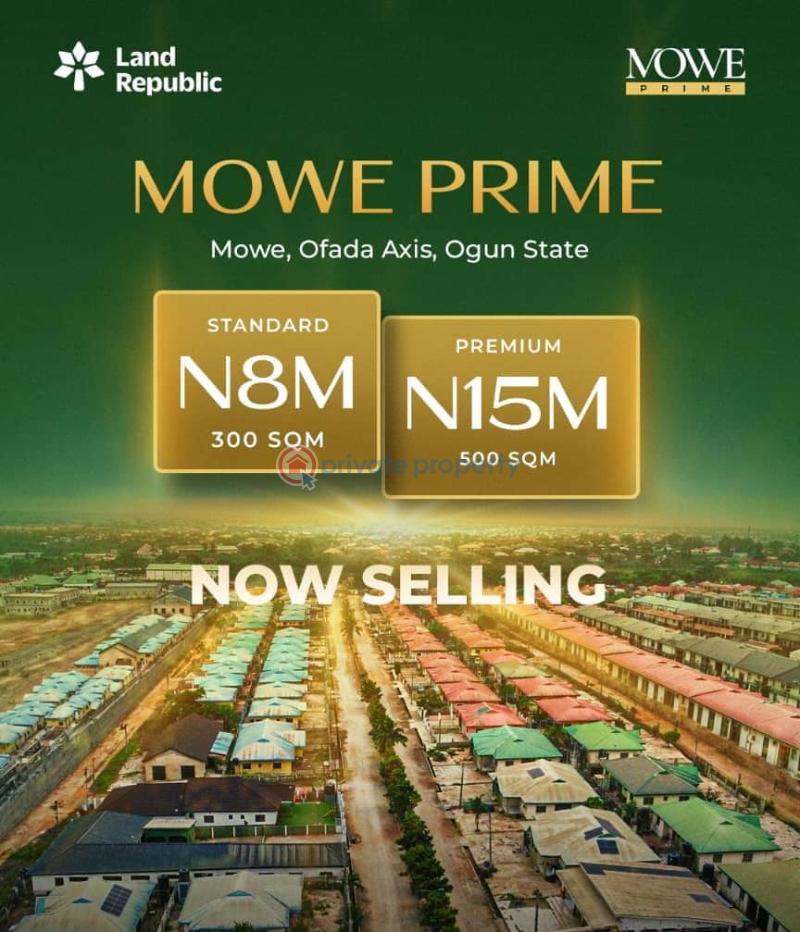 Mixed use Land For Sale Mowe Prime In Mowe Ofada Axis, Ogun State Very Close To 👉 Rccg Redemption Camp 👉 Nasfat Camp 👉 International Breweries 👉 Nestlé Nigeria Factory 👉 Lagos Ibadan Expressway 👉 Major Industrial Hubs 👉 Fast Growing Residential Communities ? Mowe Ogun area  - 1
