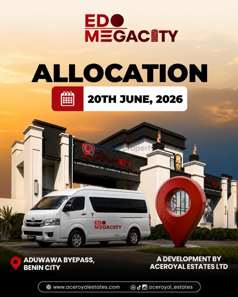 Mixed use Land For Sale Edo Megacity Estate In Igue Nwangue Community, Off Aduwawa Bypass, Very Close To Eagle Junction, Benin City, Edo State Benin Edo - 9