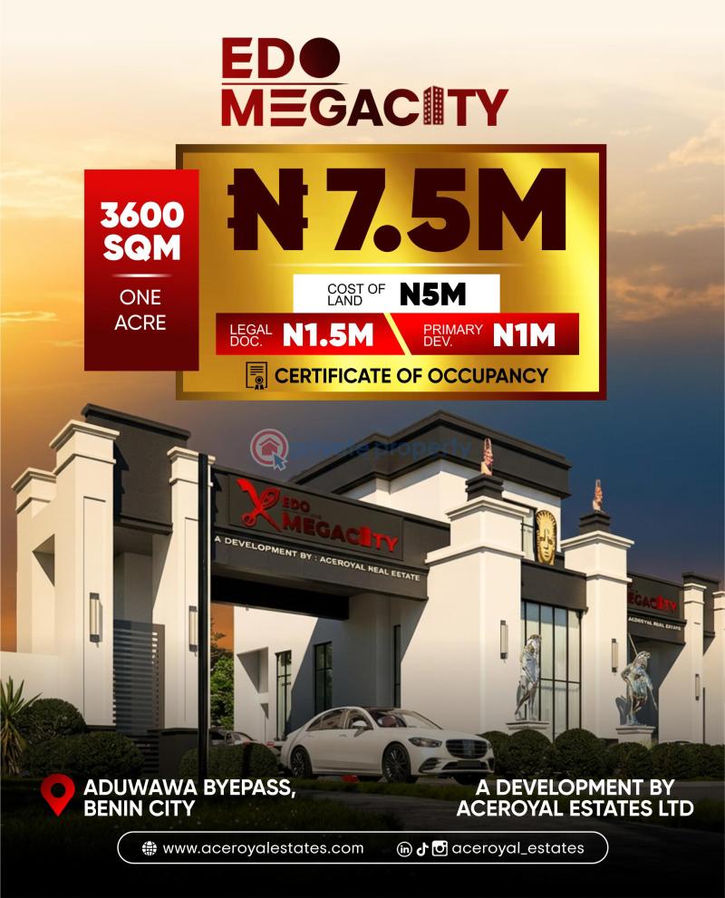 Mixed use Land For Sale Edo Megacity Estate In Igue Nwangue Community, Off Aduwawa Bypass, Very Close To Eagle Junction, Benin City, Edo State Benin Edo - 6