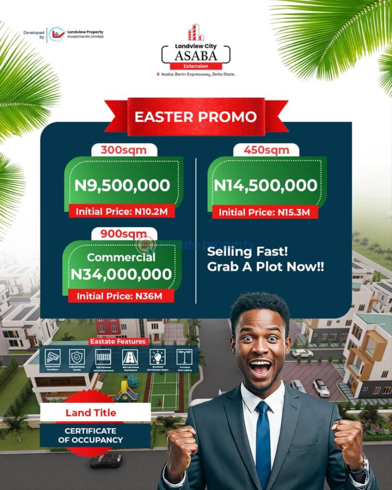 Residential Land For Sale Landview City Asaba Extension Benin Expressway Asaba Delta - 0