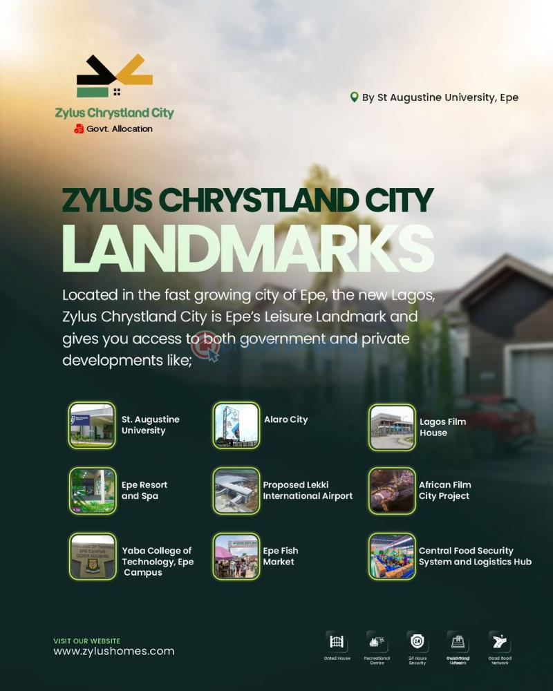 Residential Land For Sale Zylus Chrystland City By St Augustine University Epe Epe Lagos - 1