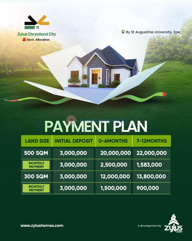 Residential Land For Sale Zylus Chrystland City By St Augustine University Epe Epe Lagos - 2