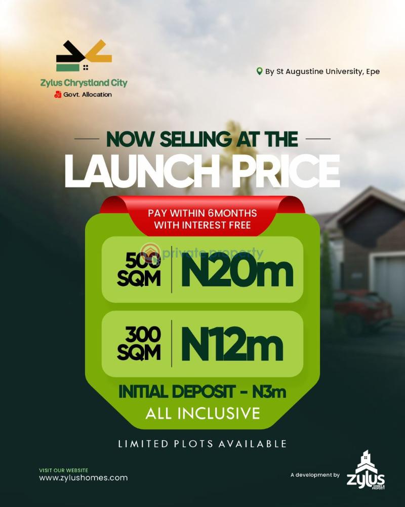 Residential Land For Sale Zylus Chrystland City By St Augustine University Epe Epe Lagos - 0