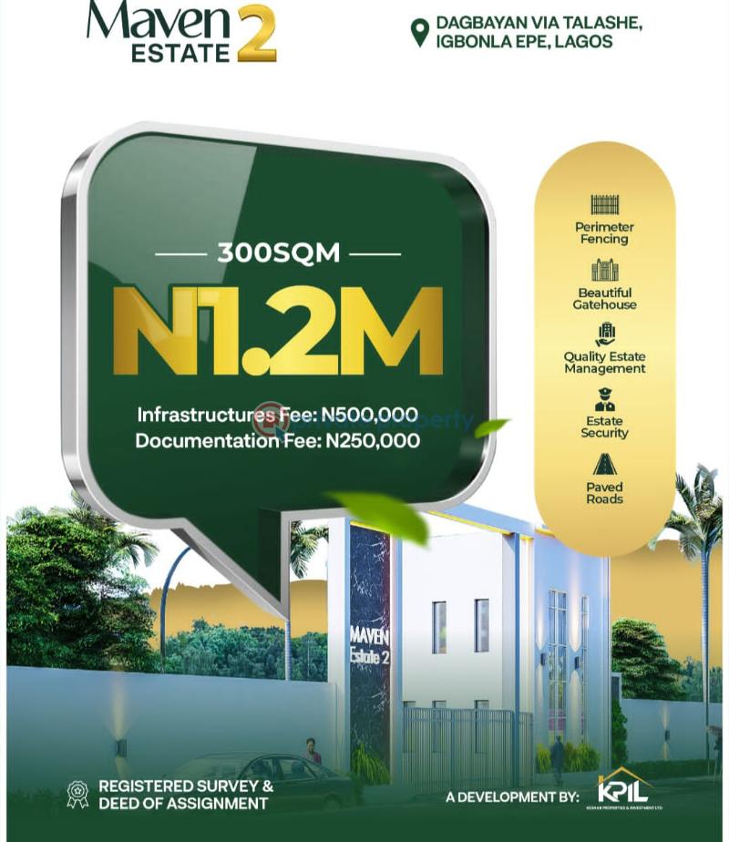 Land For Sale Epe Lagos