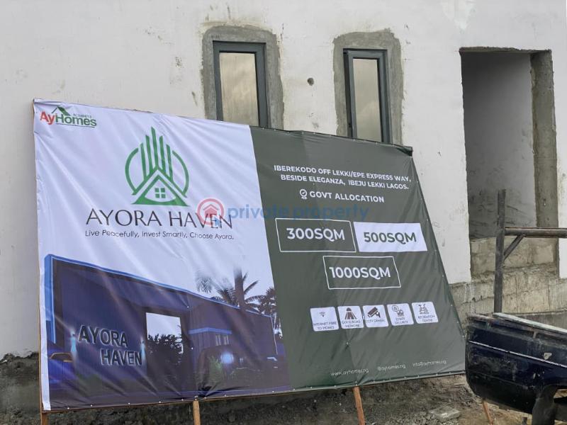 Residential Land For Sale Ayora Haven Estate Iberekodo Off Lekki Epe Beside Eleganza Ibeju Lekki Ikeja  Lagos - 6