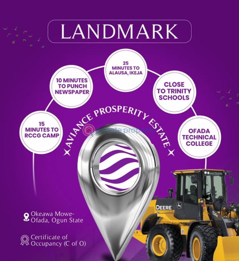 Mixed use Land For Sale Aviance Prosperity Estate In Oke Awa Close To Ofada Technical College Ofada Ogun area  - 2