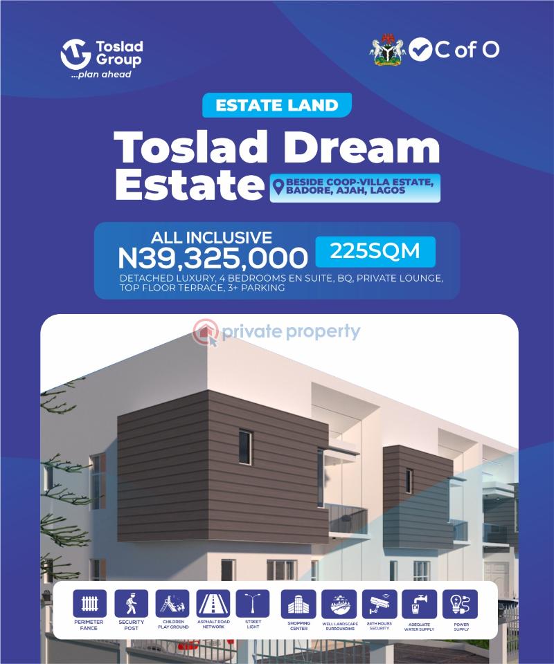 Mixed use Land For Sale Dreamcity Estate Behind Coop Villa Estate,addo Badore Ajah Lagos - 15