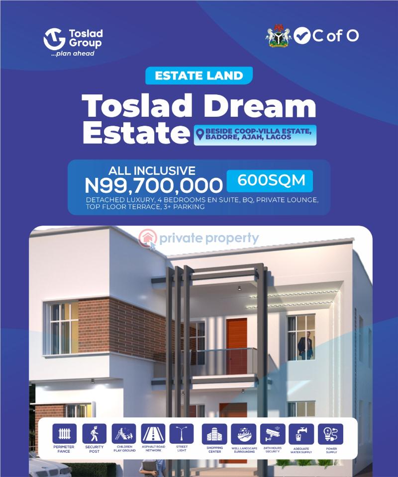 Mixed use Land For Sale Dreamcity Estate Behind Coop Villa Estate,addo Badore Ajah Lagos - 17