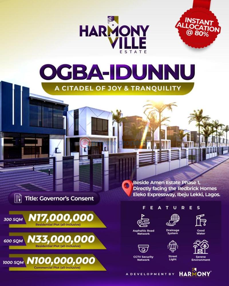 Land For Sale Landmarks Amen Estate Phase 1 & 2 Eleko Beach & Resorts Pan Africa University Dangote Refinery Dangote Fertilizer Plant Lekki Free Trade Zone Lekki Deep Sea Port Lekki International Airport La Campaign Tropicana Resort Several G Lagos Island  - 4