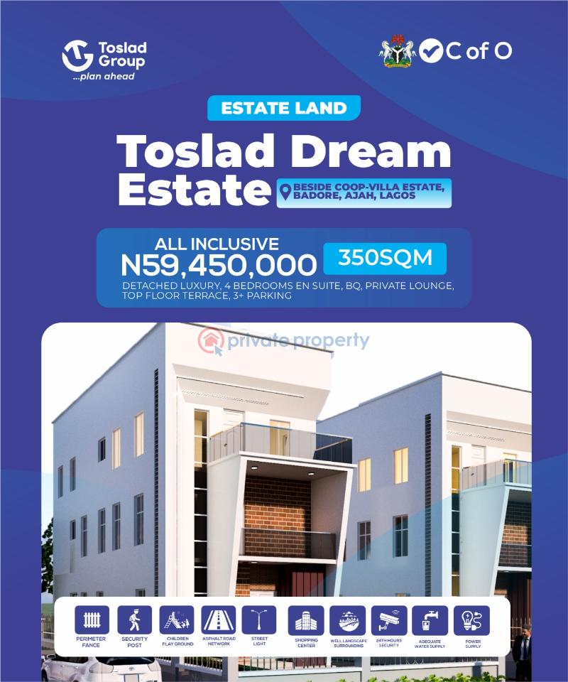 Mixed use Land For Sale Badore Ajah Lagos - 5