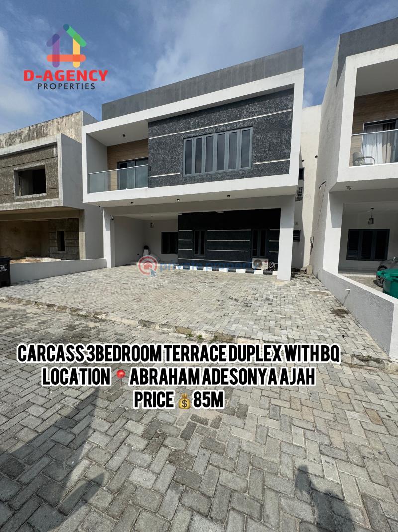 3 bedroom Terraced Duplex For Sale Abraham Adesanya Ajah Lagos - 0