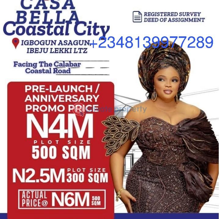 Mixed use Land For Sale Lekki Free Trade Zone, Lekki Deep Seaport, Etc La Campaigne Tropicana Ibeju-Lekki Lagos - 0