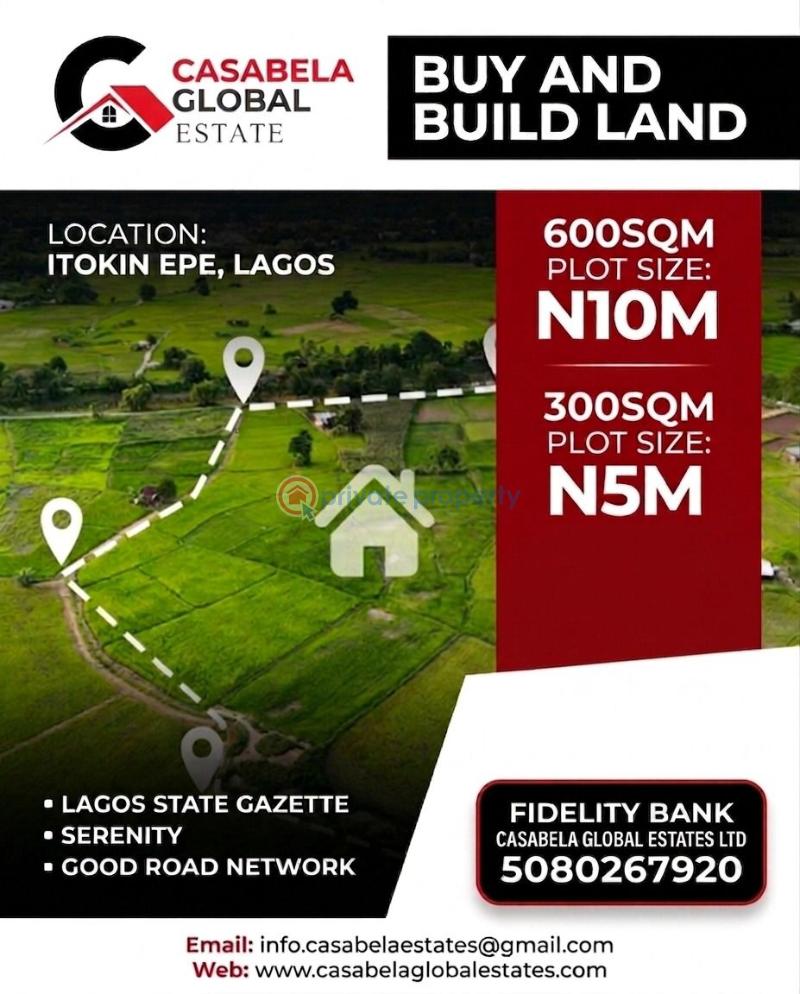 Residential Land For Sale Epe Lagos