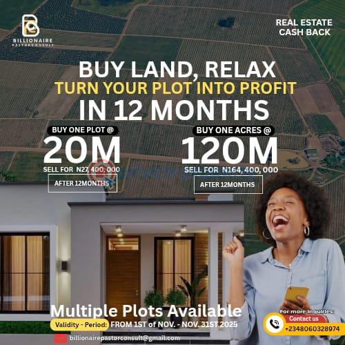 Residential Land For Sale Lagos/ Cashback Estate Free Trade Zone Ibeju-Lekki Lagos - 1