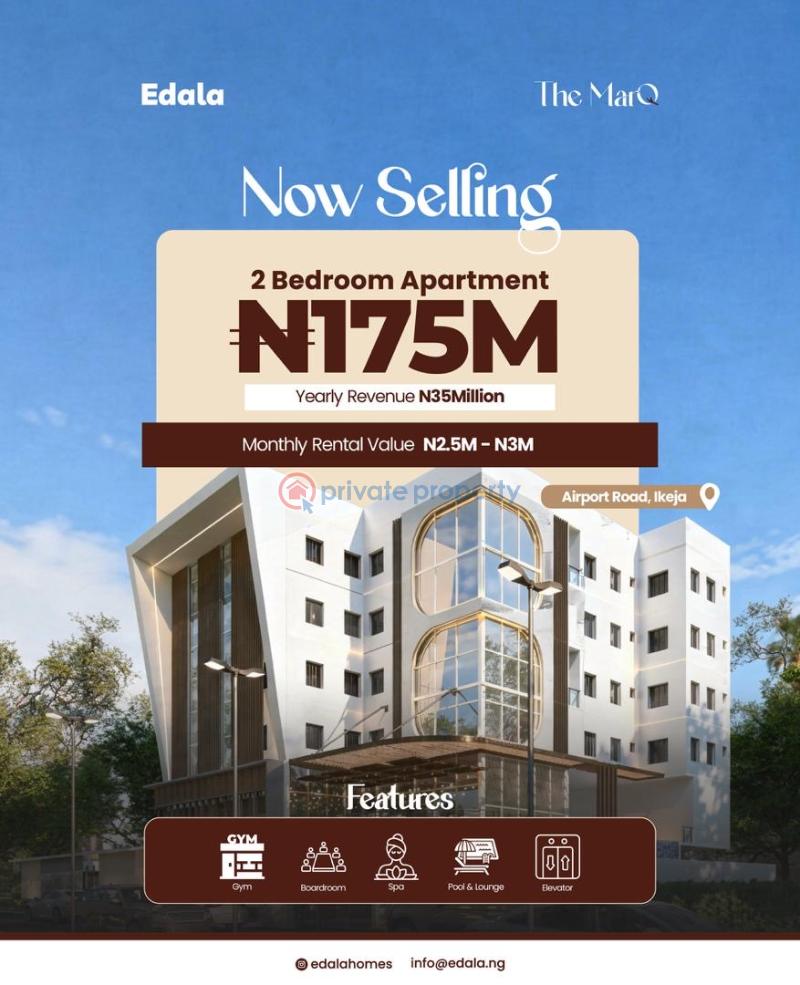 2 bedroom Block Of Flats For Sale Off Airport Road Ikeja Lagos