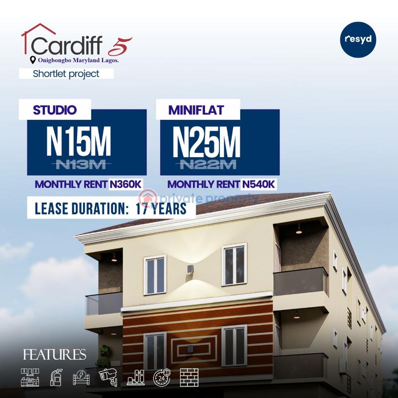 1 bedroom Block Of Flats For Sale Onigbongbo, Close Proximity To Major Landmarks, Airport, Sheraton And Many More Maryland Lagos