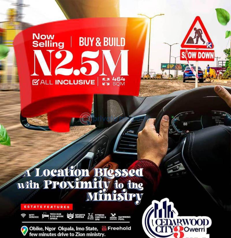 Residential Land For Sale Obieke Ngor Okpala Community, Owerri City, Sam Mbakwe International Cargo Airport, Owerri Aba Express Way, Ngor Okpala Local Government Secretariat Ngor-Okpala Imo