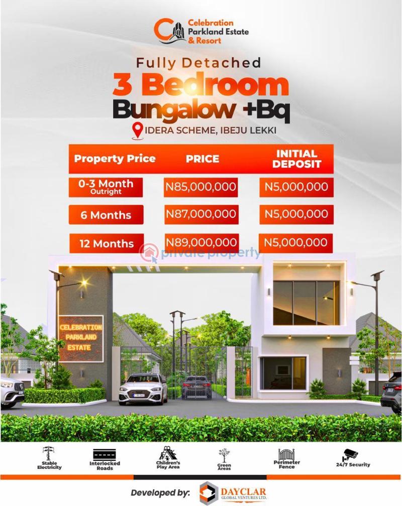 3 bedroom Detached Bungalow For Sale Eleko Ibeju-Lekki Lagos - 12