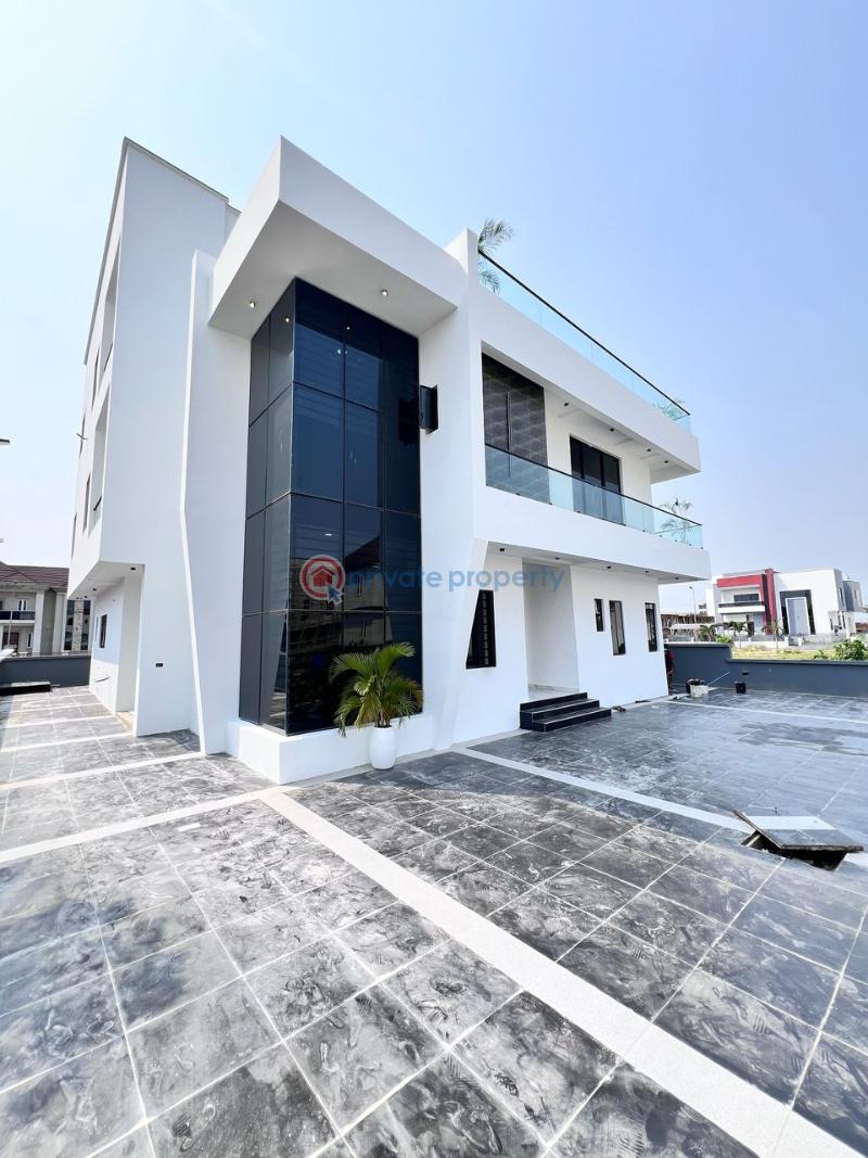Celebrity 5 bedroom lekki mansion - 1 5 bedroom Detached Duplex For Sale Peace Garden Estate Sangotedo Ajah Lagos - 1