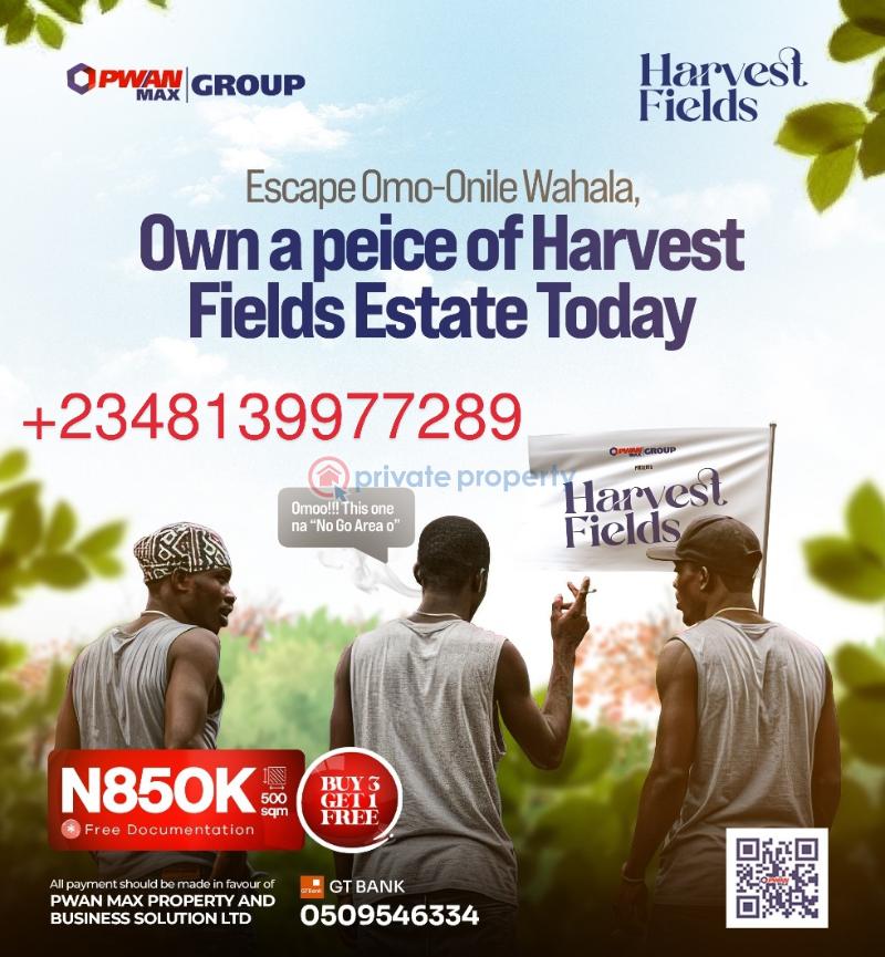 Residential Land For Sale Ode Omi Axis, Close Proximity To The Lagos Calabar Coastal Highway Free Trade Zone Ibeju-Lekki Lagos - 0