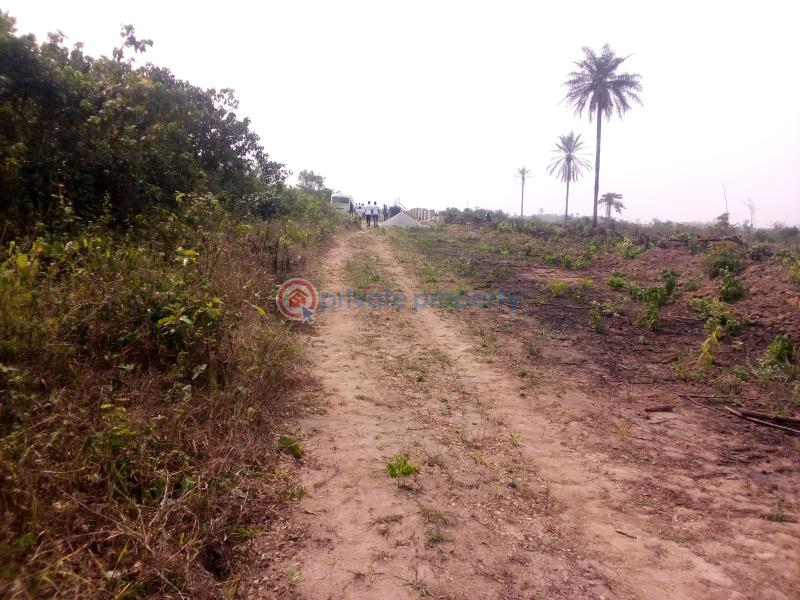 Residential Land For Sale Gold Estate With Already Existing Good Access Road Epe Lagos