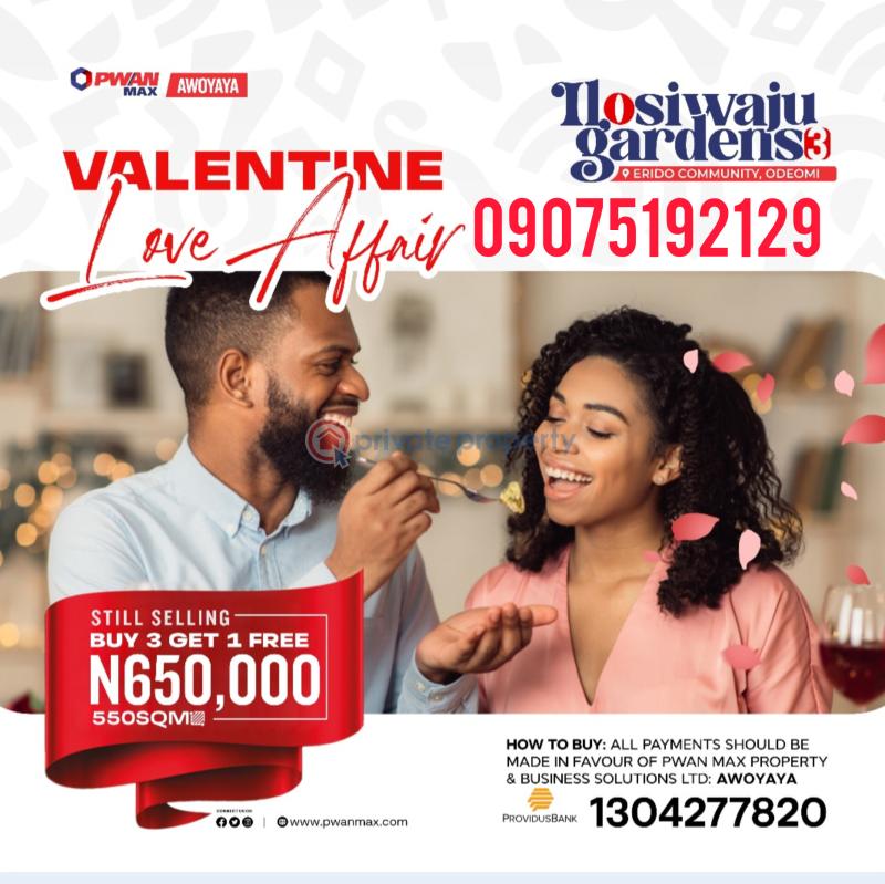 Land For Sale Odeomi Lagos Outskirt Ibeju-Lekki Lagos