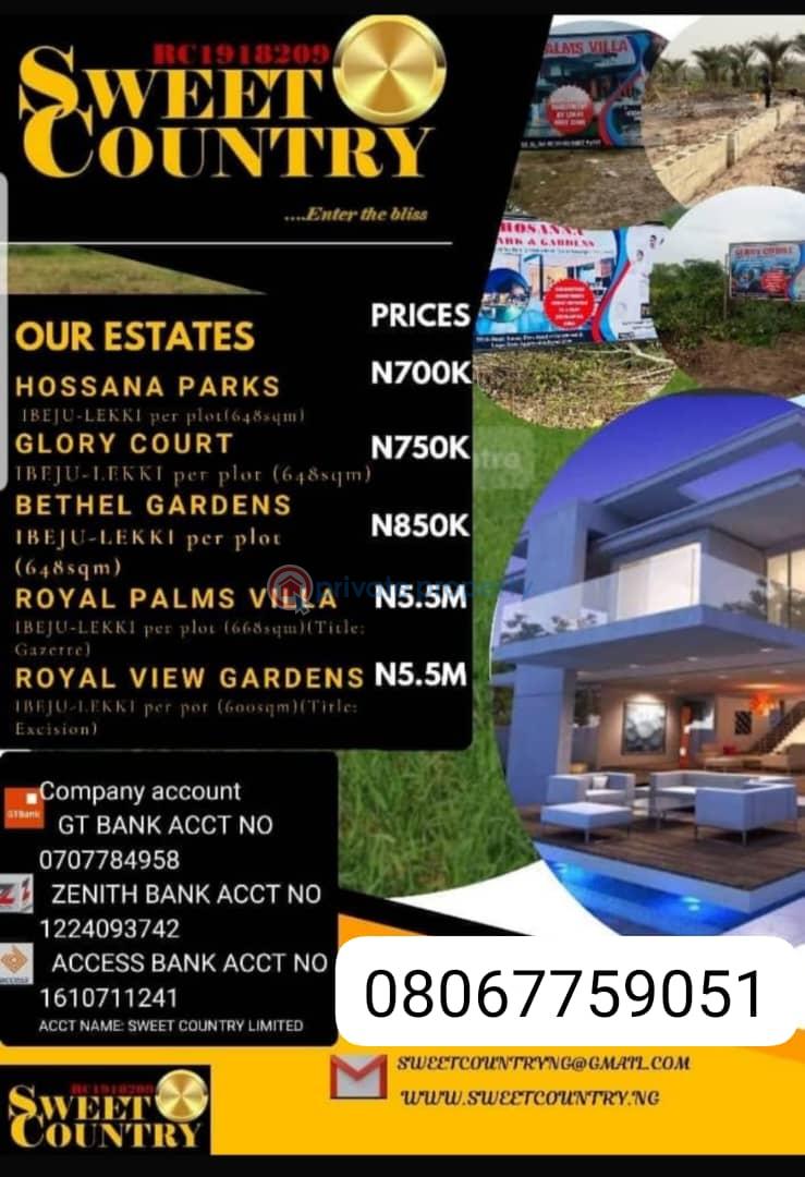 Mixed use Land For Sale Eleran Igbe Ibeju-Lekki Lagos - 0