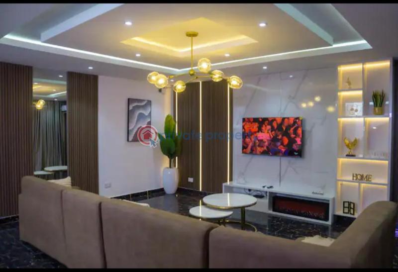 3 bedroom Self Contain Short let Off Oduduwa Crescent, Ikeja GRA Lagos - 0