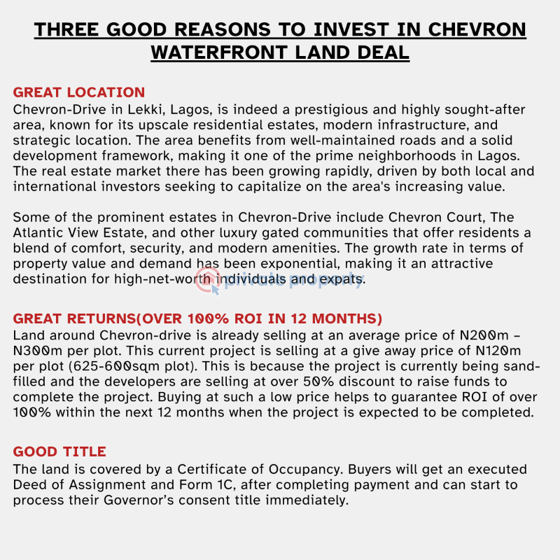 Land For Sale Gracefield Island Causeway Chevron Drive Lekki Lagos - 2