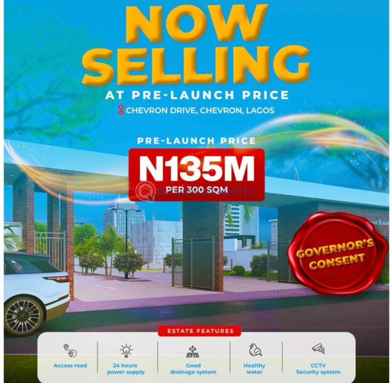 Residential Land For Sale Chevron Drive Castle Water Front Lekki Lagos Chevron Drive Lekki Lagos