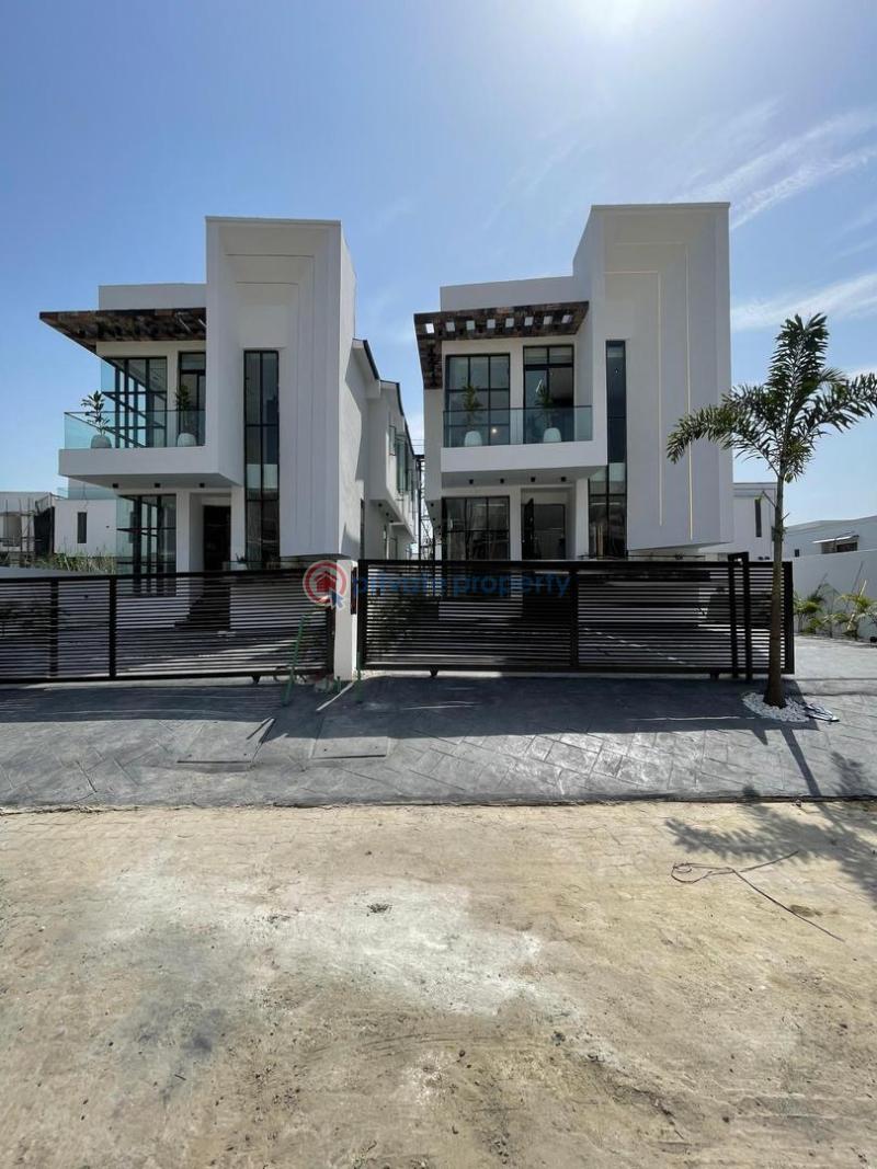 5 bedrooms fully-detached duplex with bq - 1 5 bedroom Duplex For Sale Chevron Lekki Lekki Lagos - 1