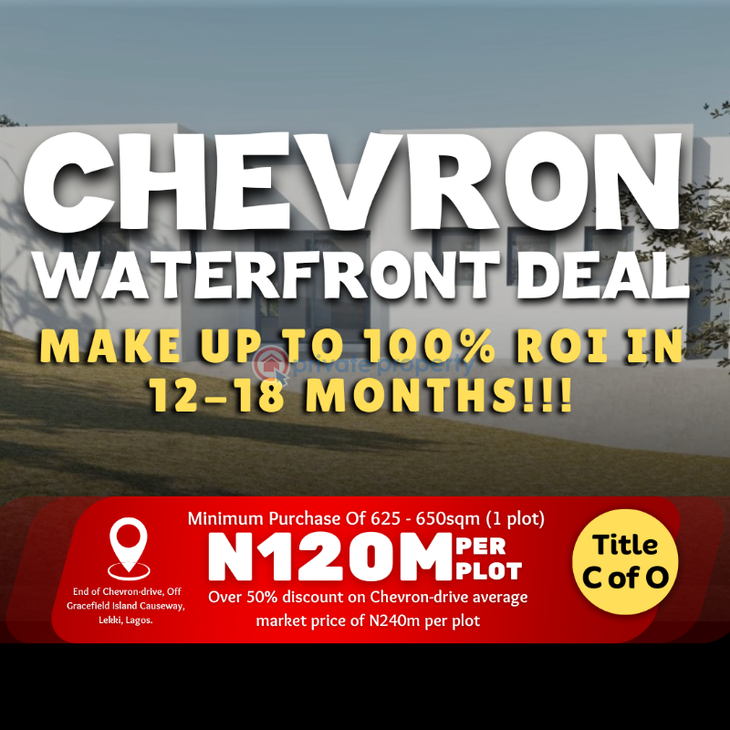 Land For Sale Gracefield Island Causeway Chevron Drive Lekki Lagos - 1
