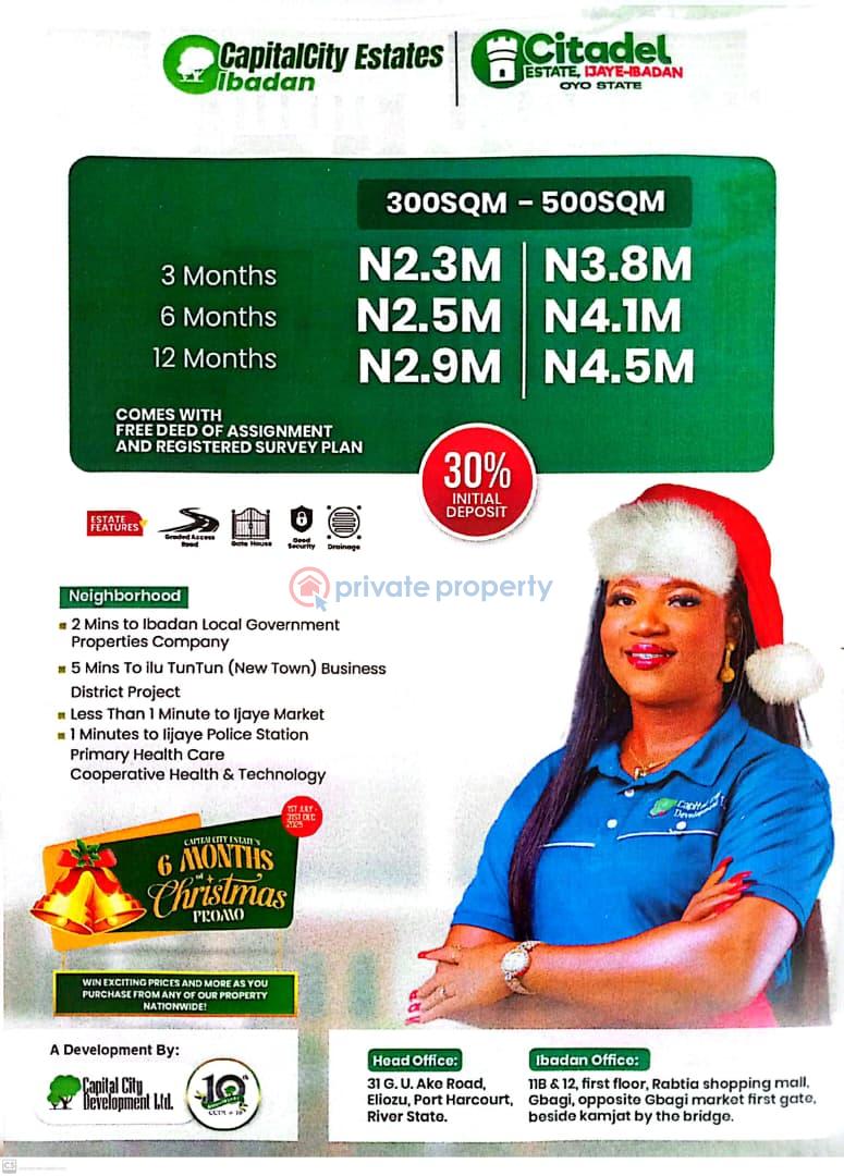 Residential Land For Sale Ijaiye Orile Ibadan Oyo